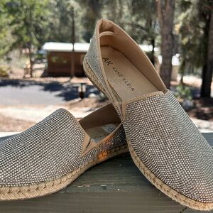 Sparkle espadrilles by Anne Klein